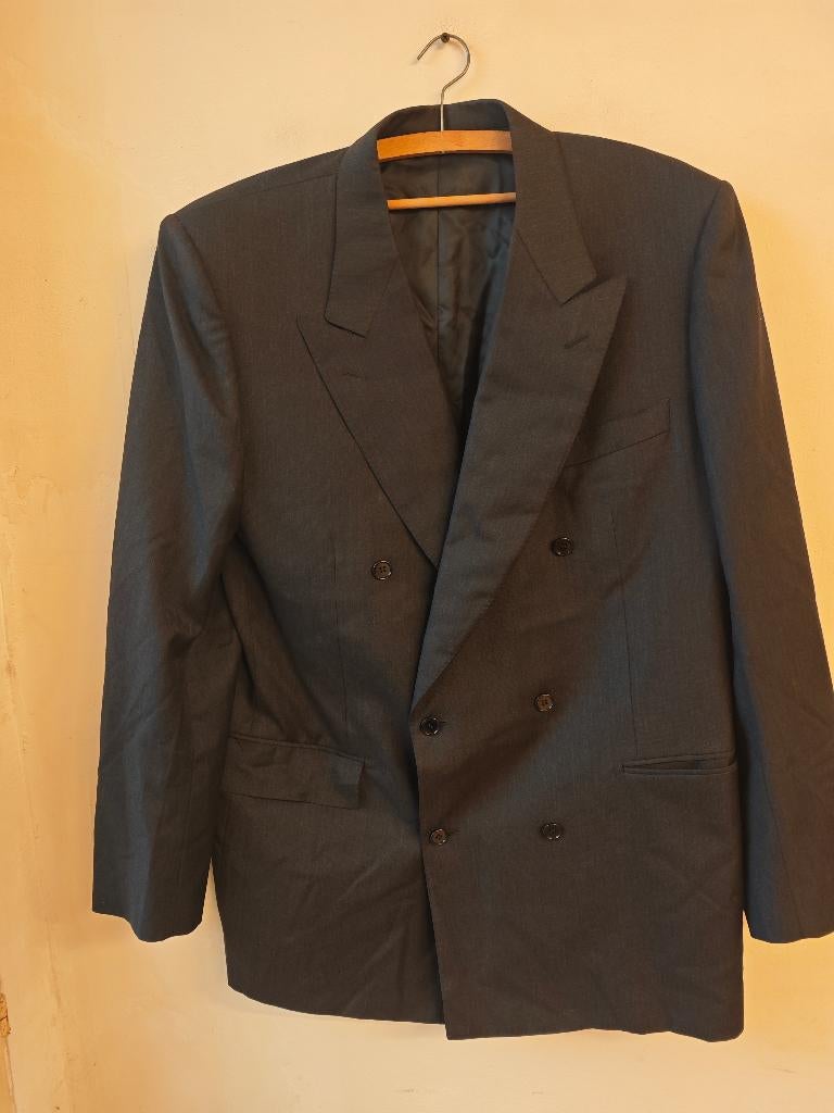 Blazer Canali, Enlèvement ou Envoi, Comme neuf, Taille 52/54 (L), Noir