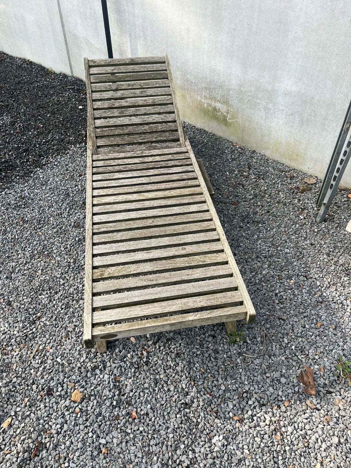 Teak houten ligbedden, Tuin en Terras, Ligbedden, Ophalen, Zo goed als nieuw