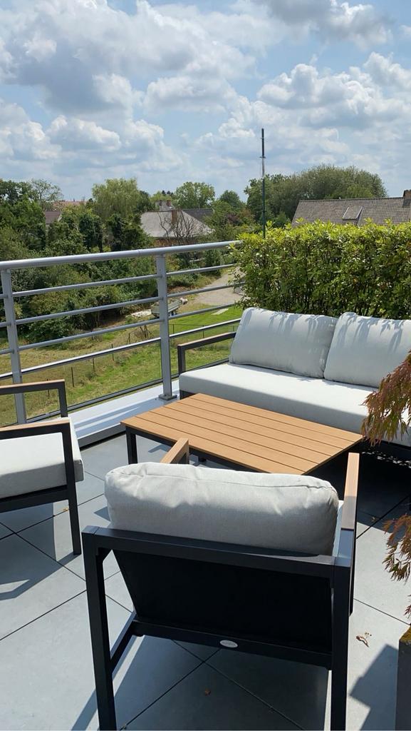 Salon de jardin, Jardin & Terrasse, 5 places, Salons de jardin, Comme neuf, Enlèvement