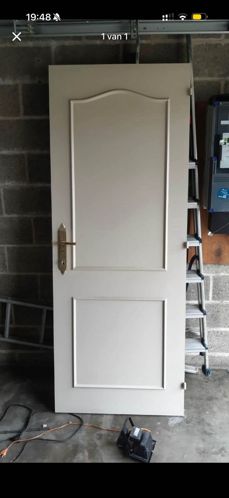 Binnendeur, Doe-het-zelf en Bouw, Ophalen, Gebruikt, Minder dan 80 cm, Binnendeur