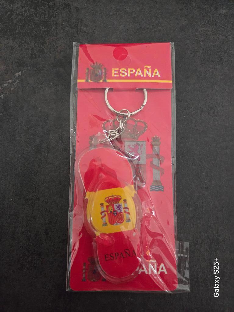 Sleutelhanger „Spanje” in de vorm van een string, Ophalen, Nieuw, Sport