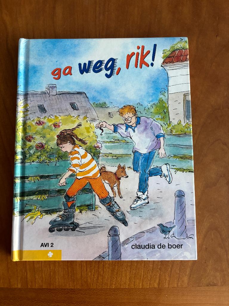 AVI 2 Ga weg Rik ( Claudia de Boer ), Boeken, Ophalen of Verzenden, Zo goed als nieuw, Claudia de Boer