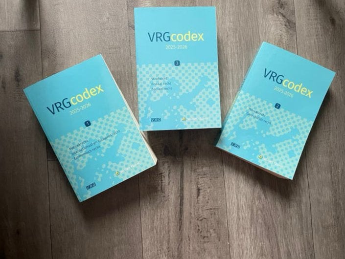VRG Codex 2025-2026, Boeken, Ophalen