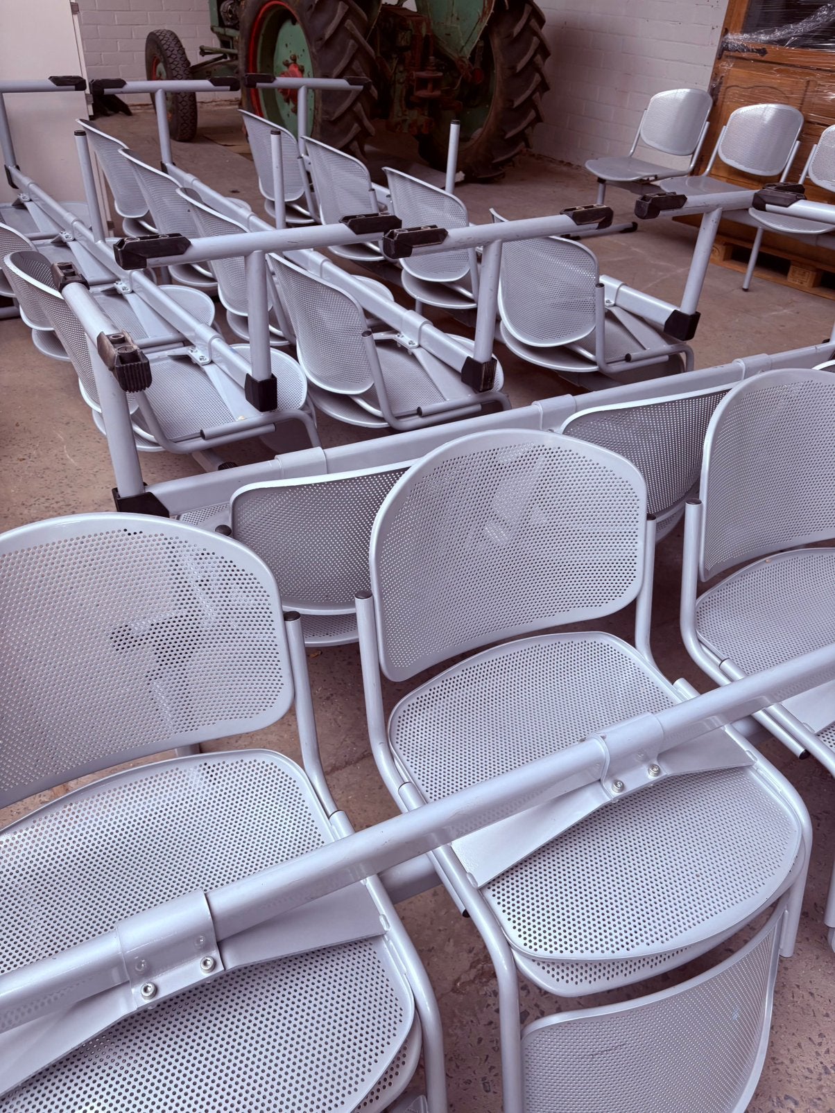 Wachtzaal stoelen, Ophalen, Zo goed als nieuw