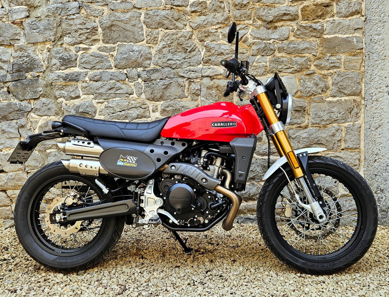 FANTIC CABALLERO 500 scrambler FULL OPTIONS, Motos, FANTIC MOTOR, Occasion, Particulier, 12 à 35 kW