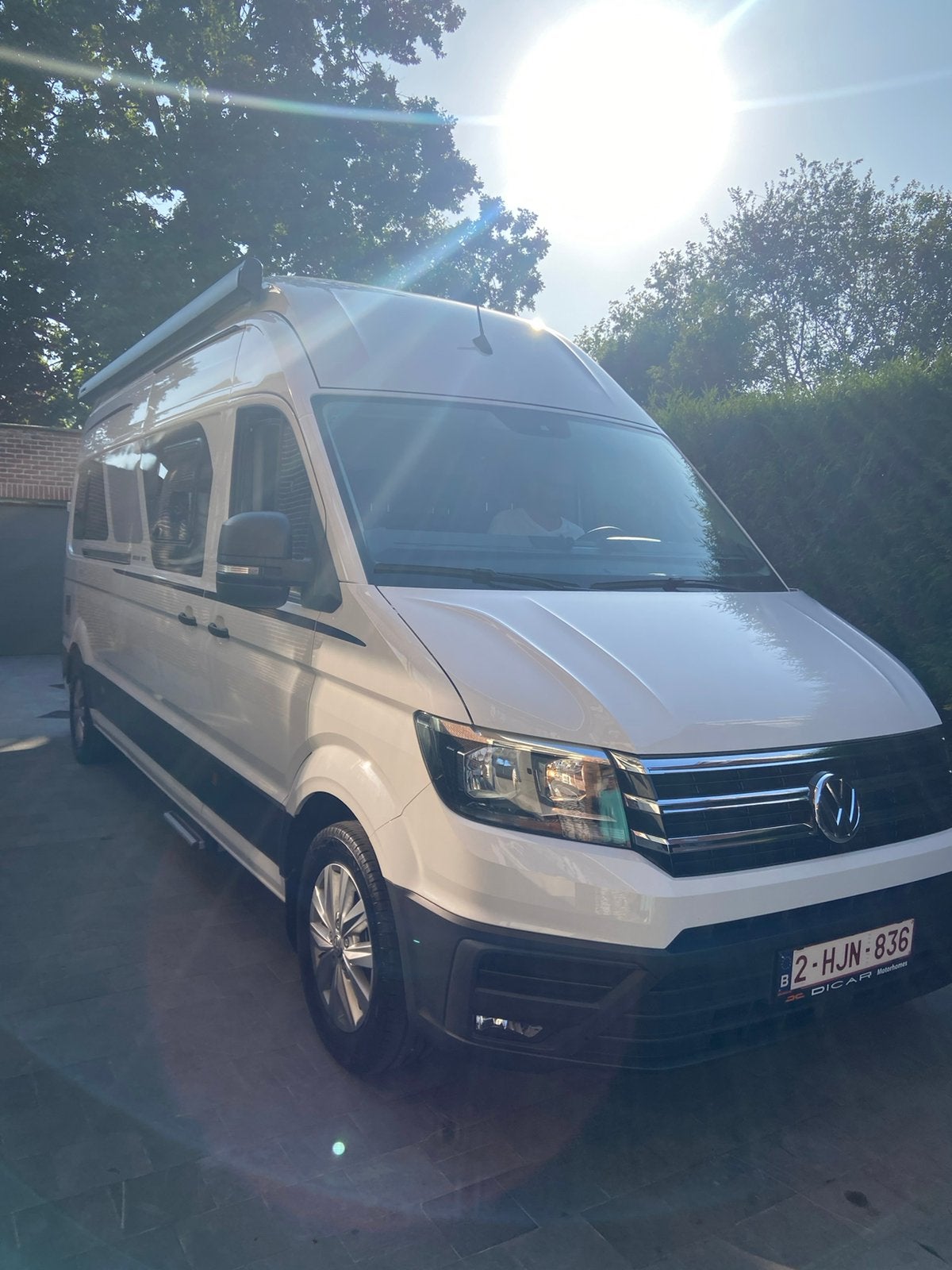 VW Crafter Hobby Maxia 680 ET camper, Caravans en Kamperen, Automaat, Buscamper of Camperbus, Ringverwarming, Hobby