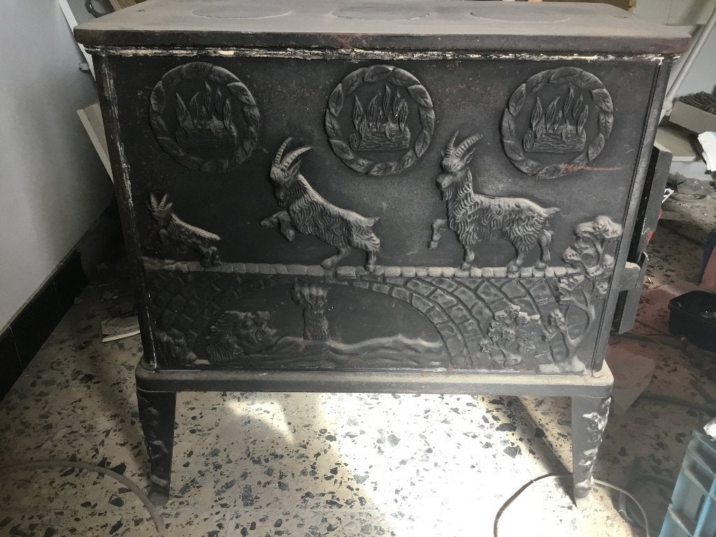 Poêle à bois dovre, Enlèvement, Utilisé, Poêle