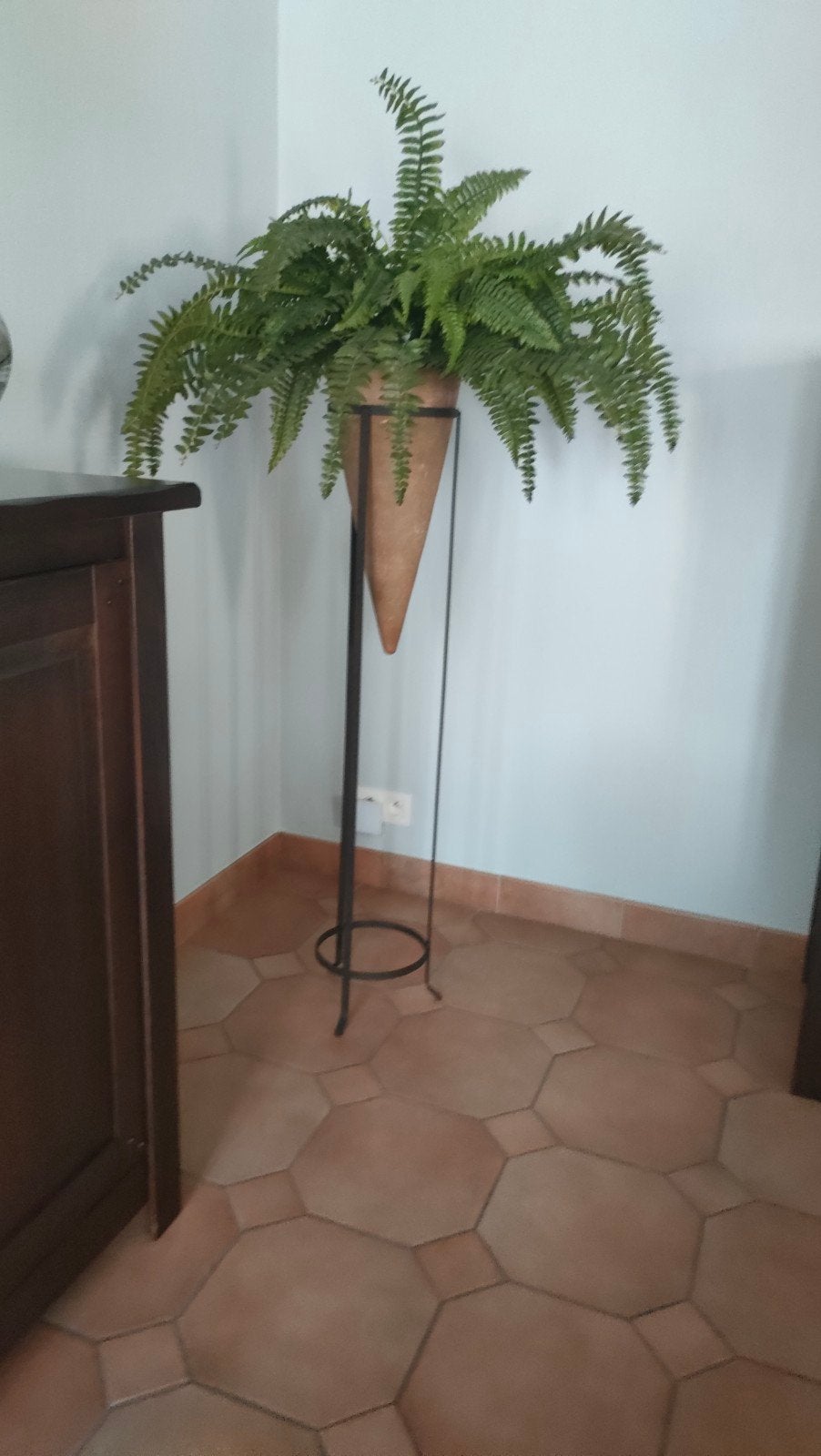 Ijzeren staander, Huis en Inrichting, Woonaccessoires | Zuilen en Pilaren, Ophalen