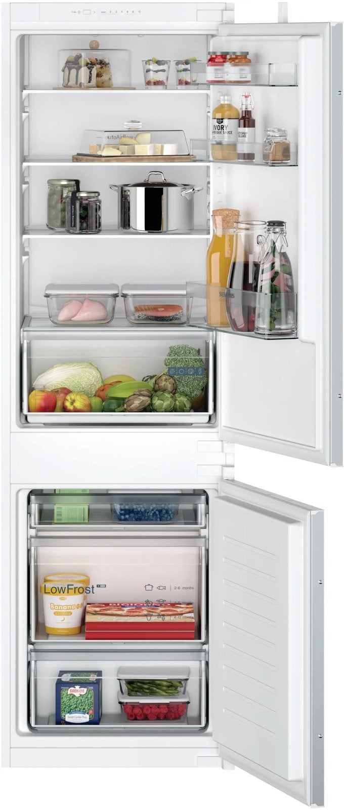 Frigo combiné encastrable Siemens Ki86VNSE0 177,2cm – Neuf, Electroménager, Neuf, 160 cm ou plus, Enlèvement, 200 litres ou plus