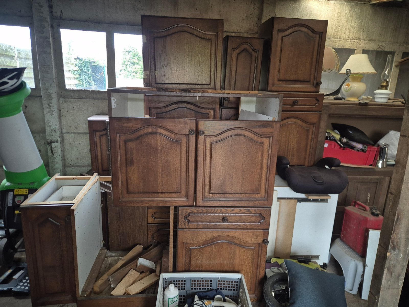 Eiken keuken, Huis en Inrichting, Ophalen