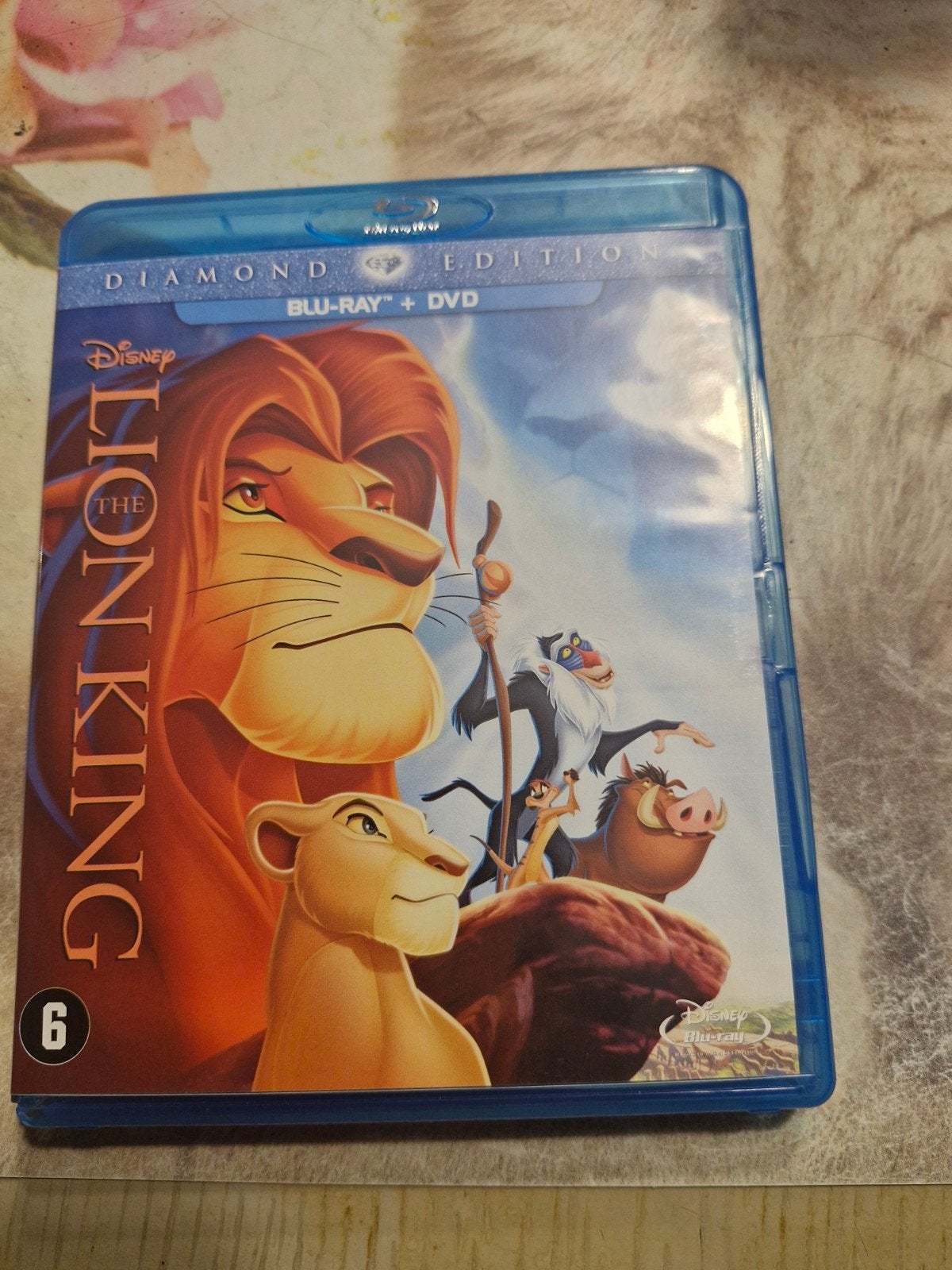 Disney Lion The King Blu_ray+DVD, Cd's en Dvd's, Blu-ray, Ophalen of Verzenden, Zo goed als nieuw, Nederlands, Kinderen en Jeugd
