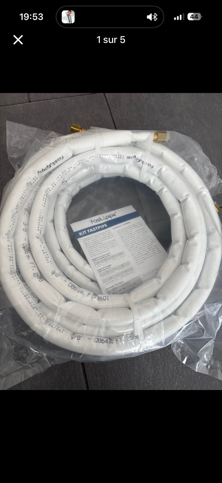 Tuyaux air conditionné, Enlèvement, Comme neuf
