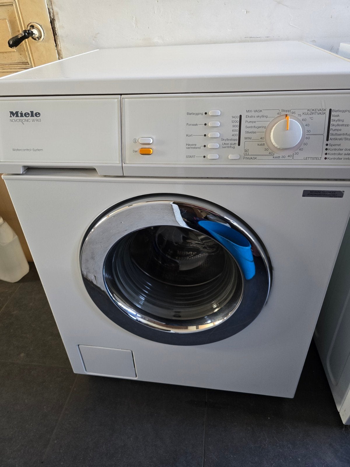 Machine a laver miele, Enlèvement
