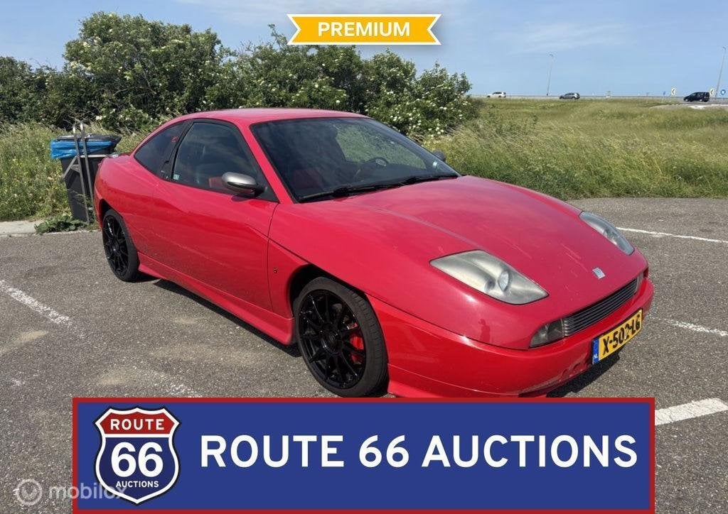 Fiat Coupe 20V turbo Limited Edition | 1999 | Route 66 Aucti, Auto's, Zwart, Bedrijf, Handgeschakeld, Overige carrosserie