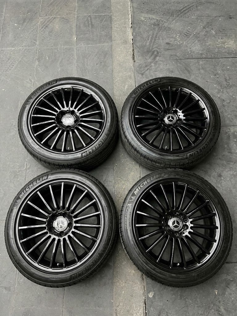 AMG origineel mercedes 18 inch breedset, Ophalen, 18 inch, Band(en)