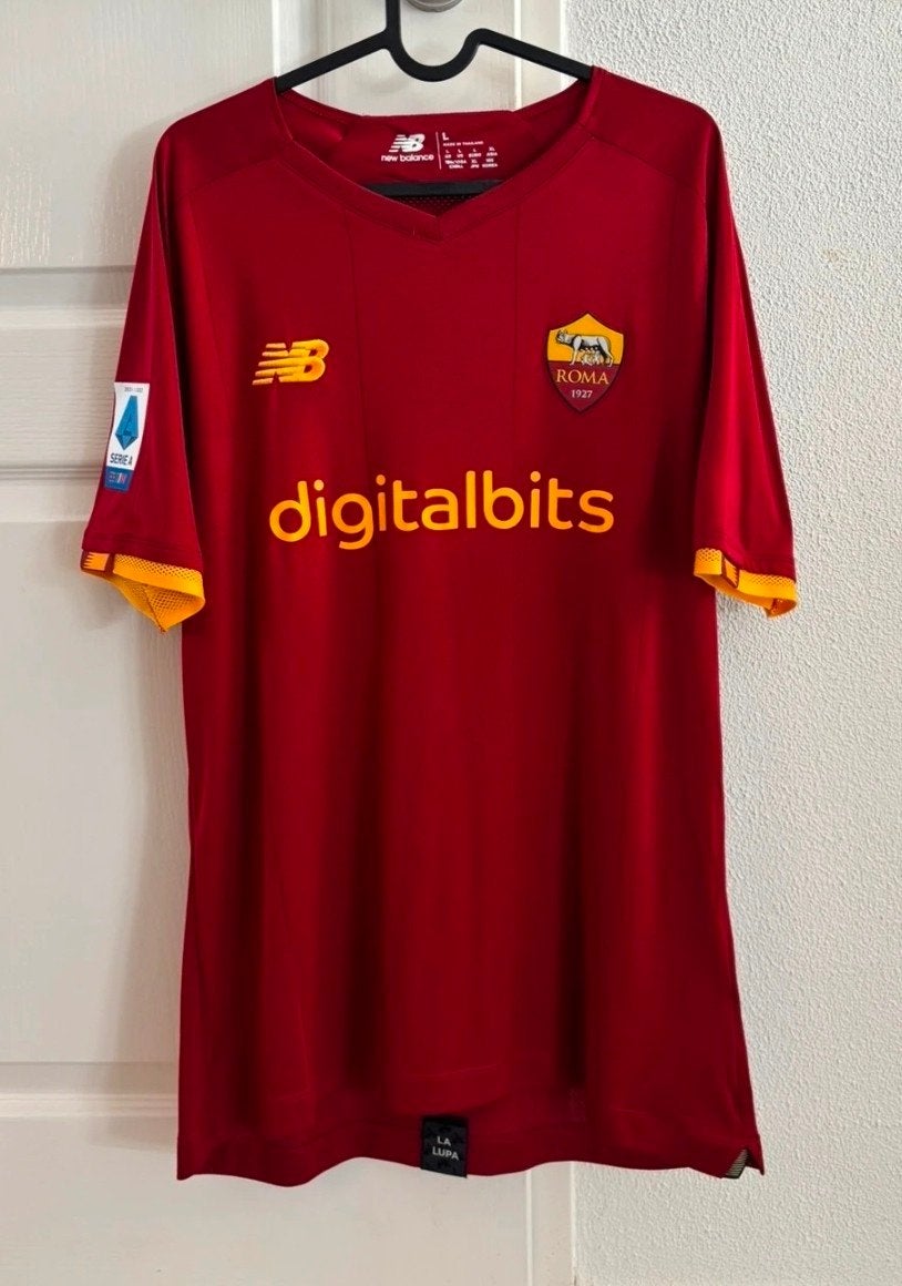 Voetbalshirt AS Roma 4 Cristante maat L, Maat L, Verzenden, Nieuw, Shirt