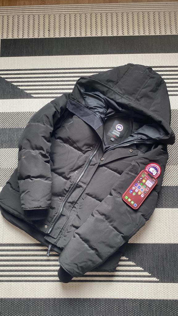 Canada Goose Macmillan, Ophalen of Verzenden, Zo goed als nieuw, Maat 48/50 (M), Zwart