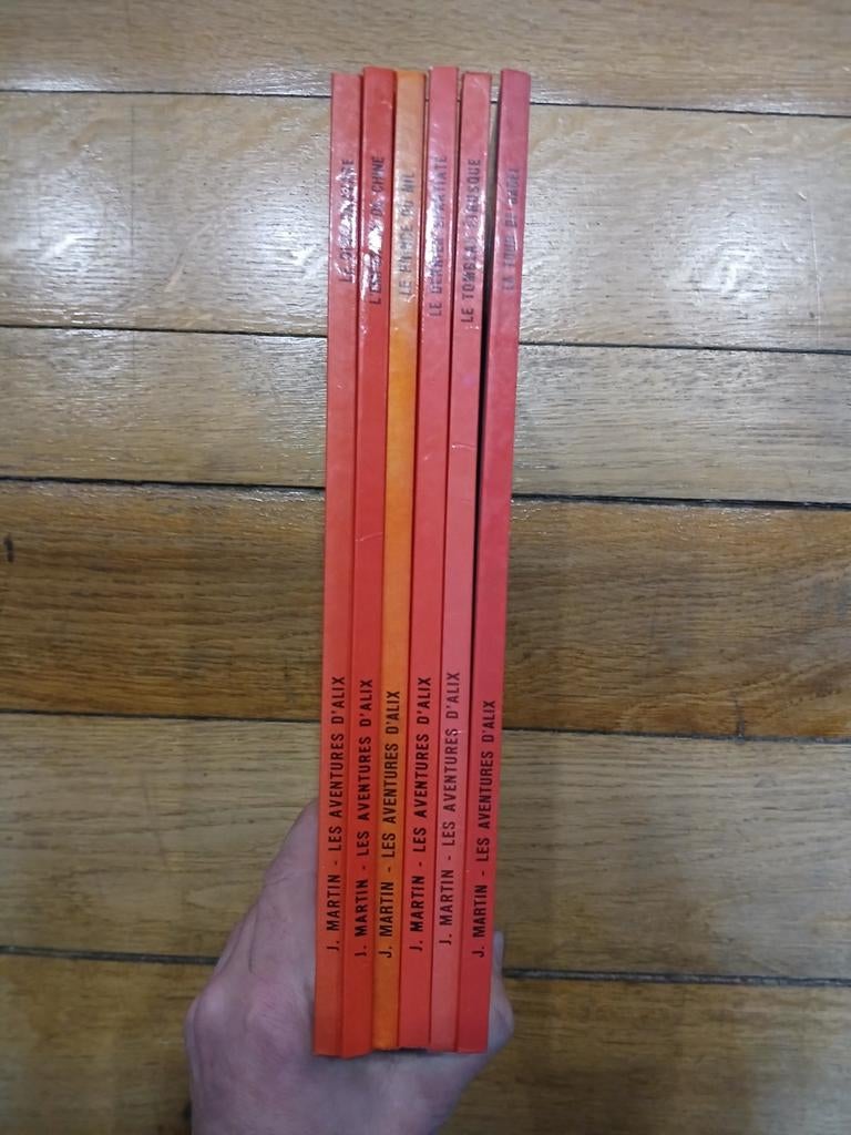 Lot de 6 bd alix, Enlèvement ou Envoi
