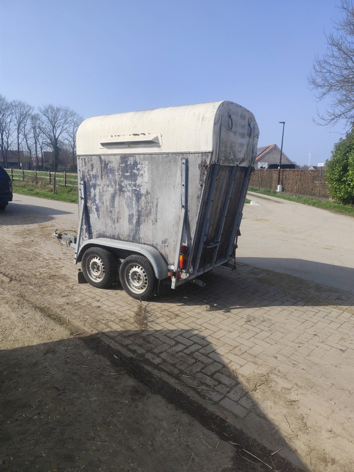 1,5 paarden trailer, Enlèvement ou Envoi, Bois