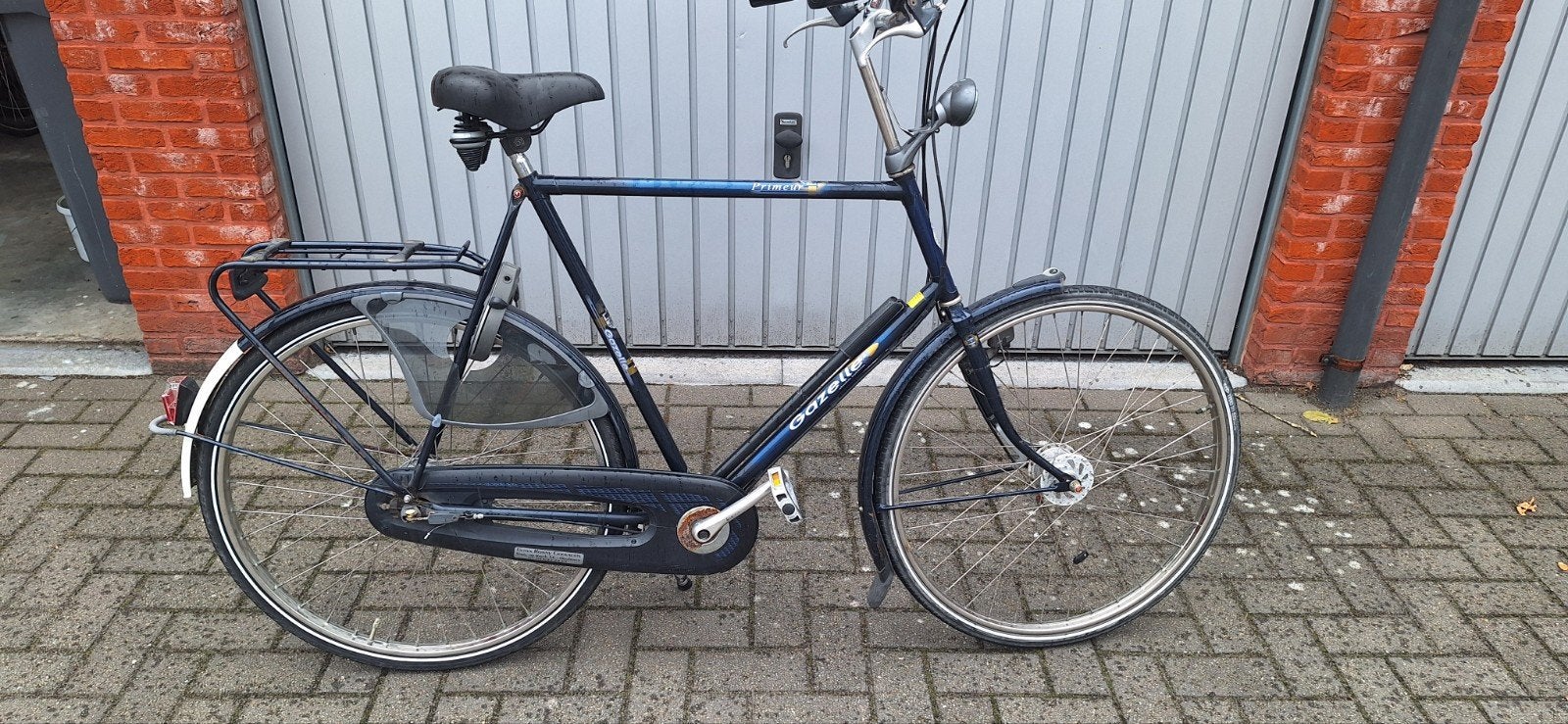 herenfiets grote maat, Fietsen en Brommers, Ophalen, Gebruikt, Versnellingen, 65 cm of meer