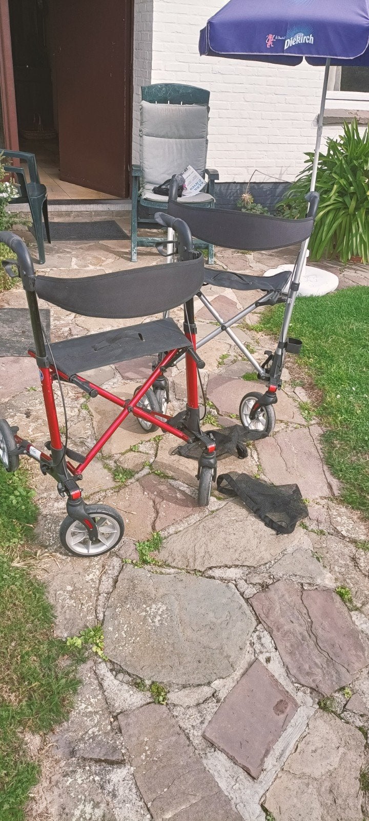 rollator, Ophalen