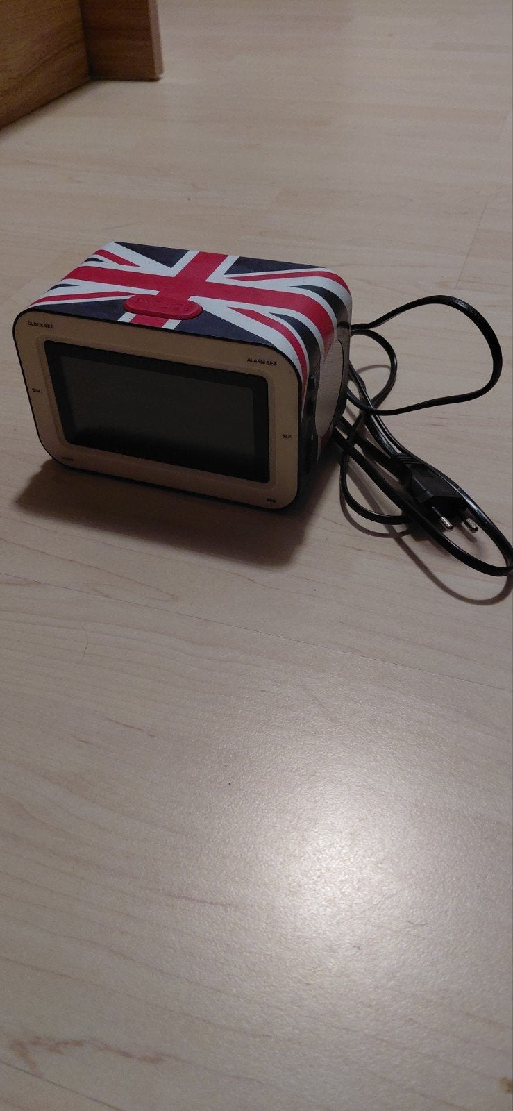 Bigben Interactive RR30GB Union Jack wekkerradio, Elektronische apparatuur, Wekkers, Ophalen, Gebruikt, Analoog