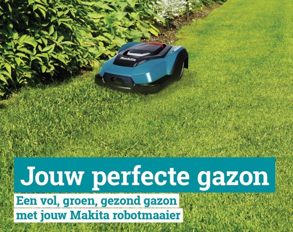 Tondeuse à gazon robotisée Makita >3500 m² - NEUF de neuf, Neuf, Plus de 25 cm, Husqvarna, Enlèvement
