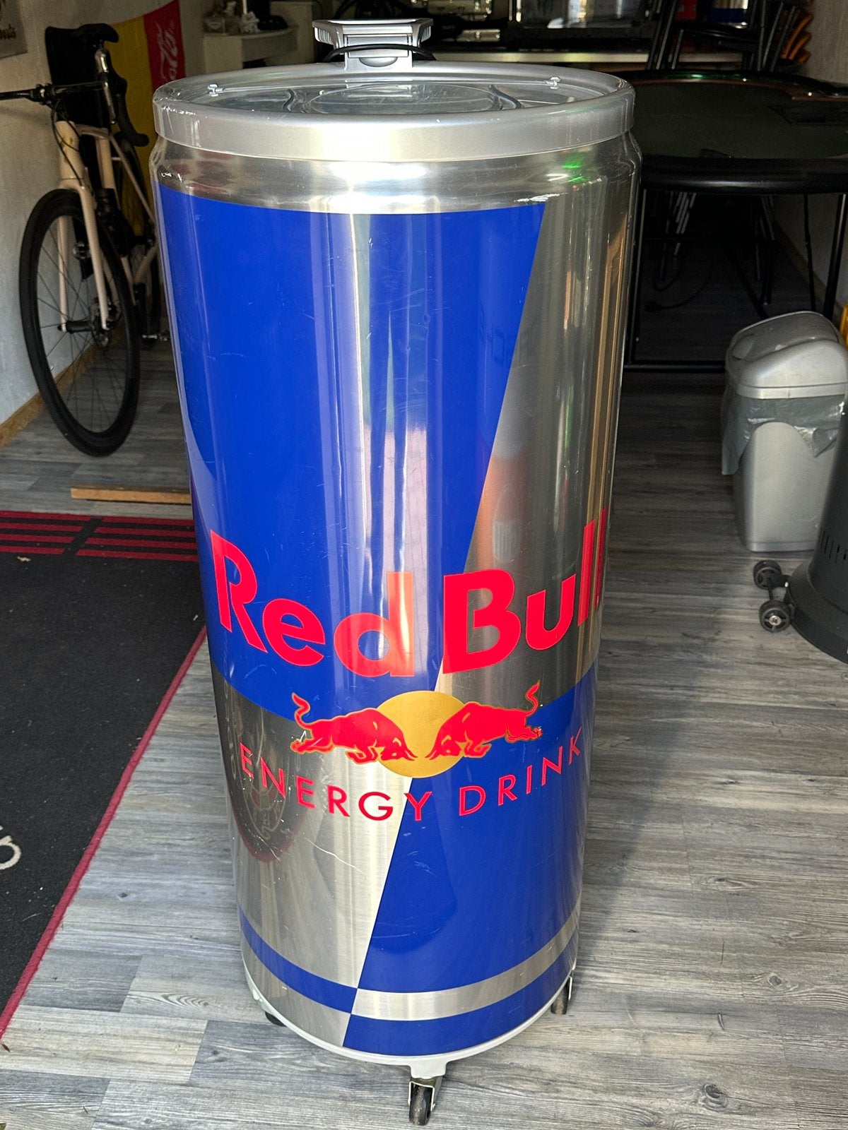 Red bull koelkast, Ophalen, Gebruikt