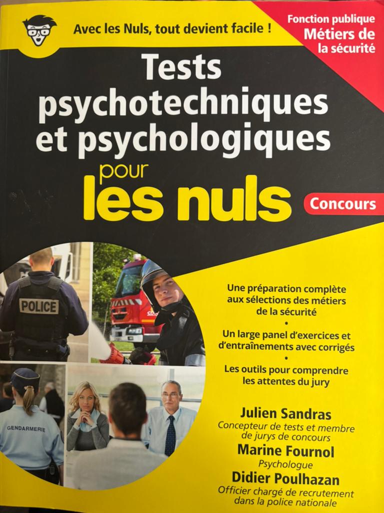 Tests psychotechniques et psychologiques pour les nuls, Livres, Conseil, Aide & Formation, Enlèvement, Comme neuf