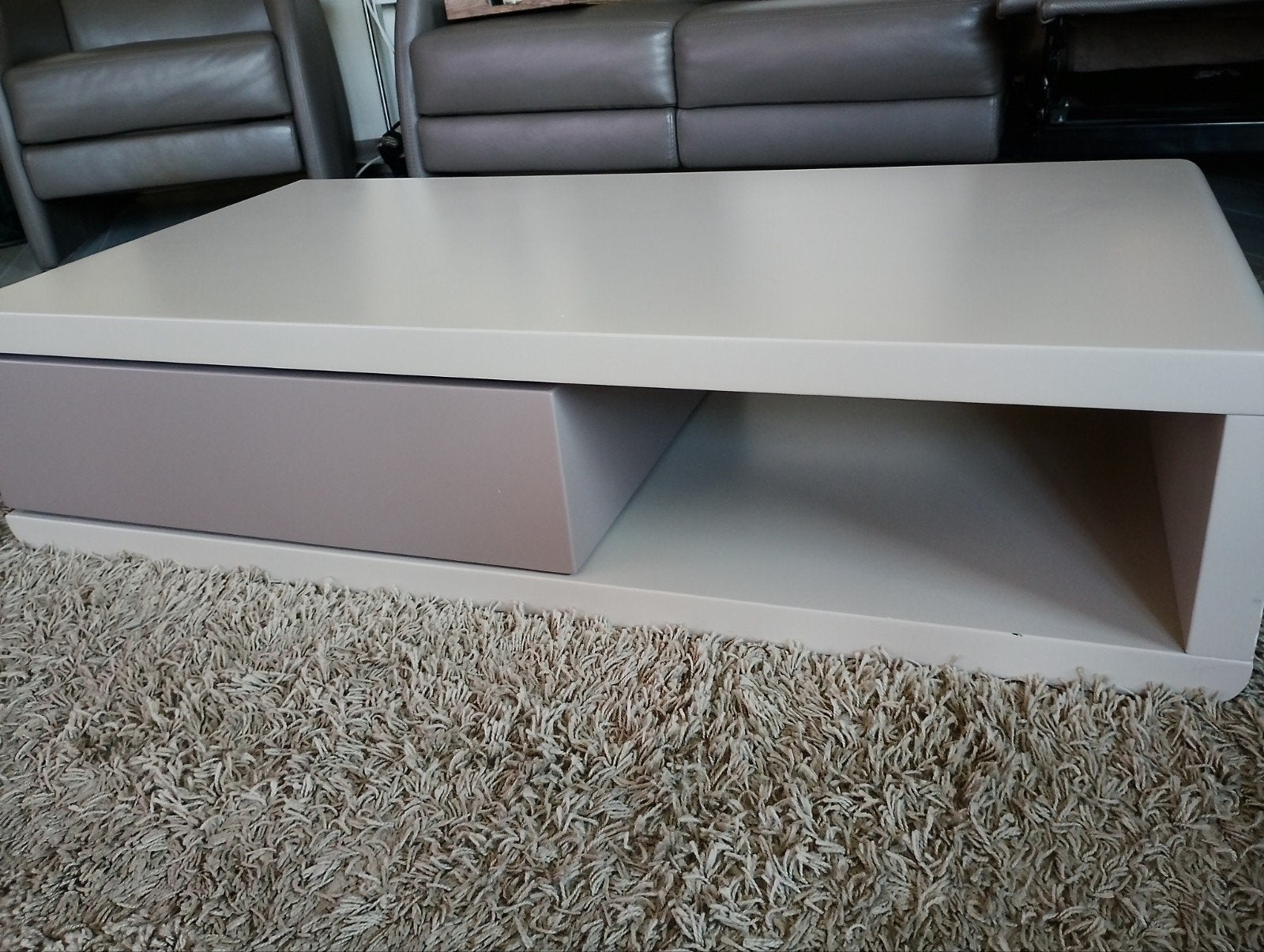 Salontafel, Huis en Inrichting, Kasten |Televisiemeubels, Ophalen, 100 tot 150 cm, 50 tot 100 cm, Zo goed als nieuw