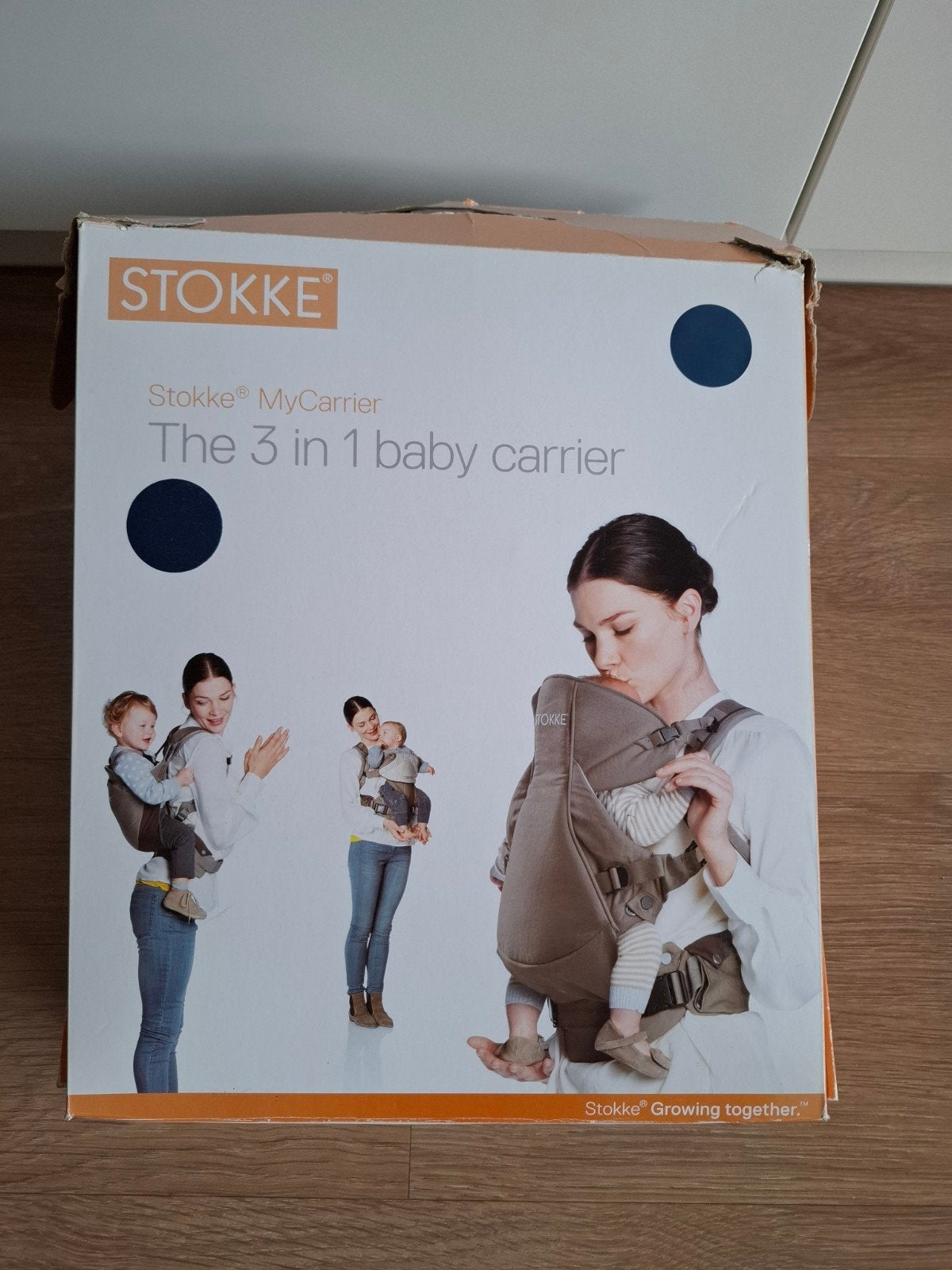 Buik/rugdrager Stokke, Kinderen en Baby's, Ophalen, Gebruikt, Buik of Rug, Draagzak
