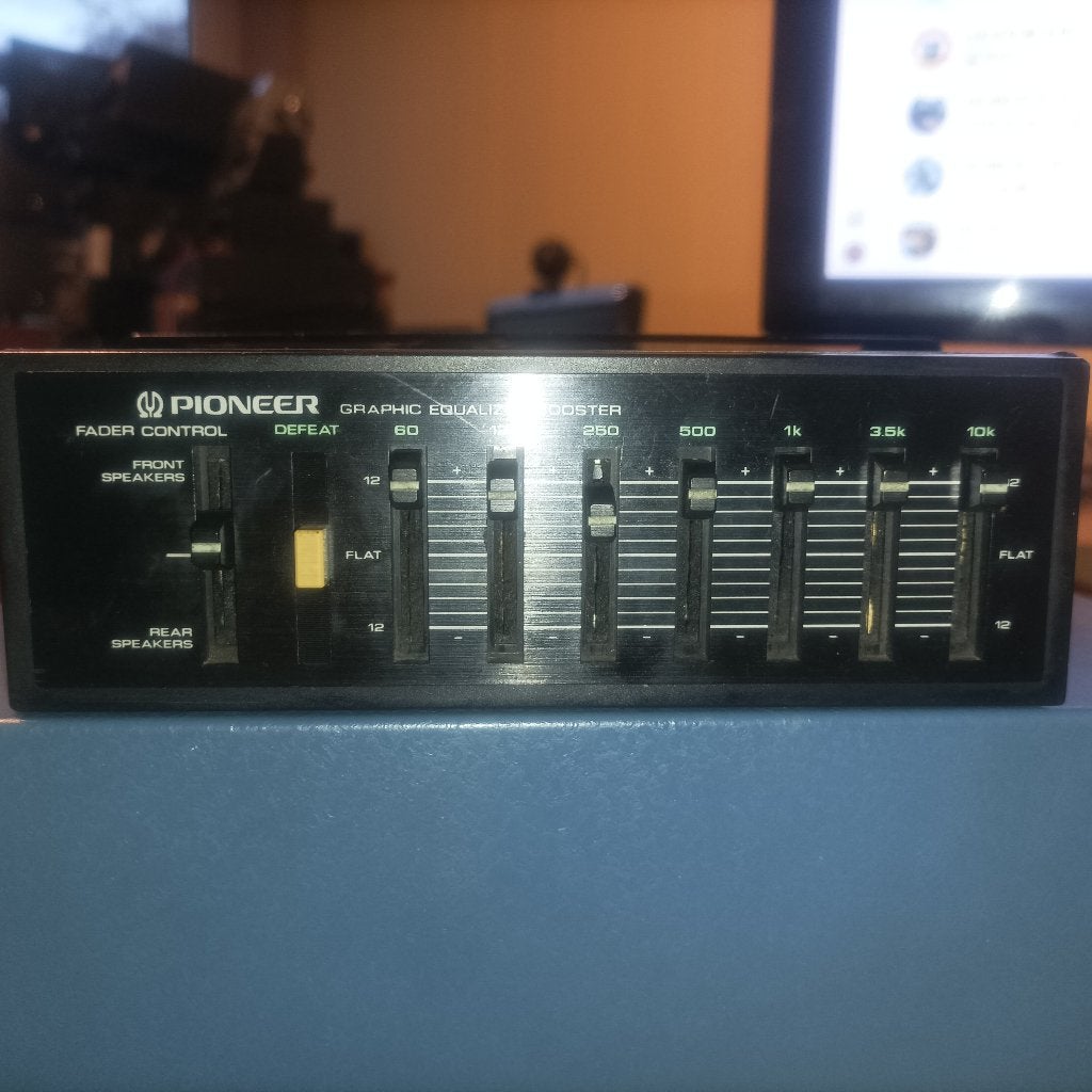 Pioneer BP-520Ampli-Equalizer, Audio, Tv en Foto, Versterkers en Ontvangers, Ophalen of Verzenden, Pioneer, Niet werkend, Minder dan 60 watt