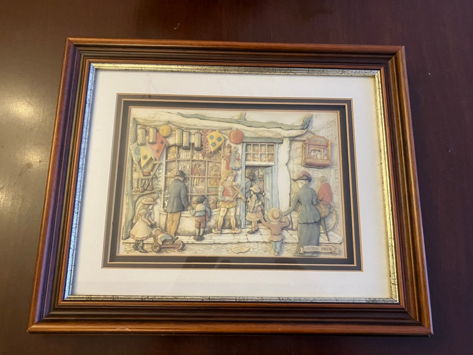 Anton Pieck, Antiek en Kunst, Ophalen of Verzenden, Ingelijst