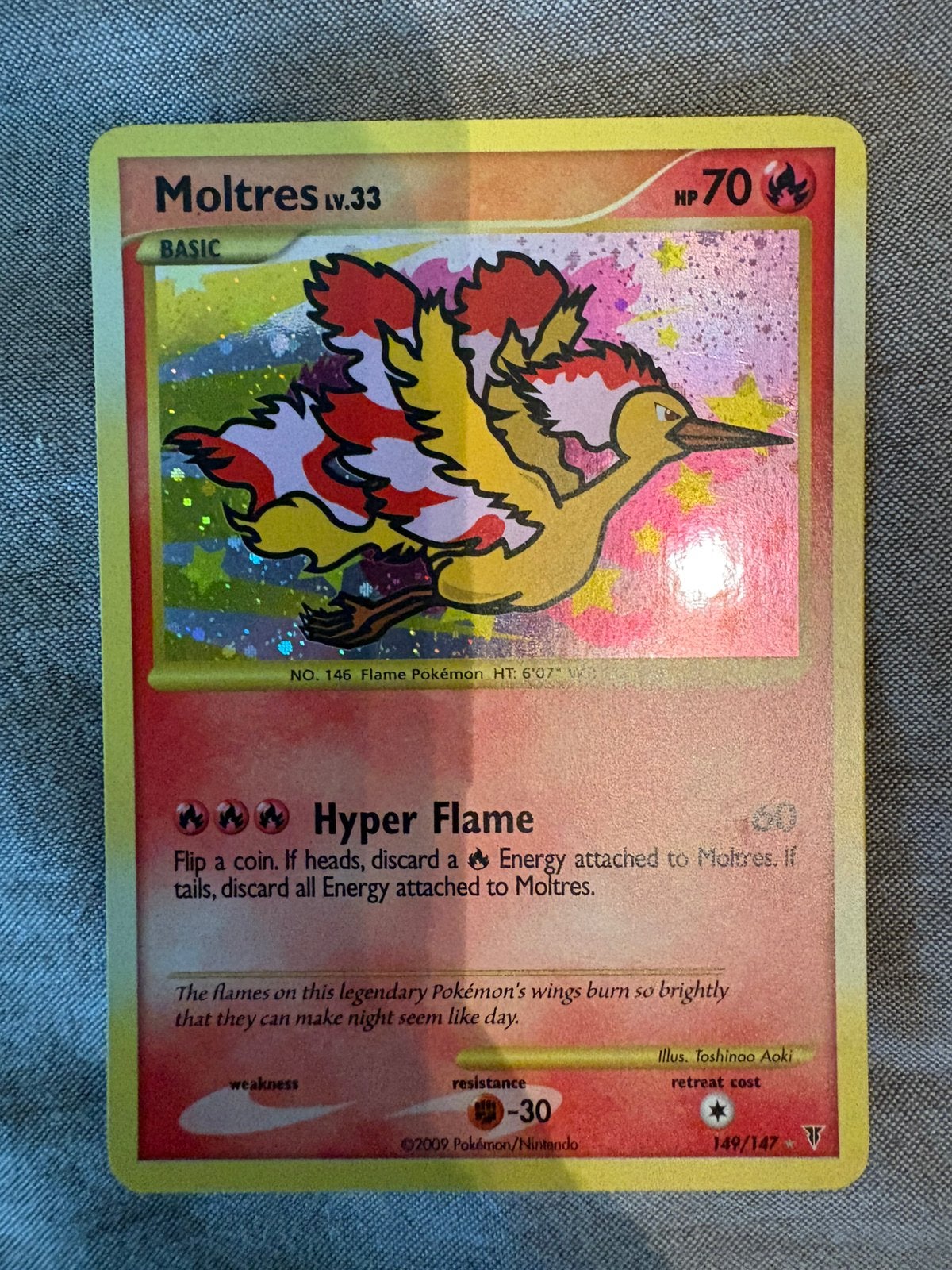 Moltres 149/147 - Supreme Victors - Pokémon, Ophalen of Verzenden, Zo goed als nieuw