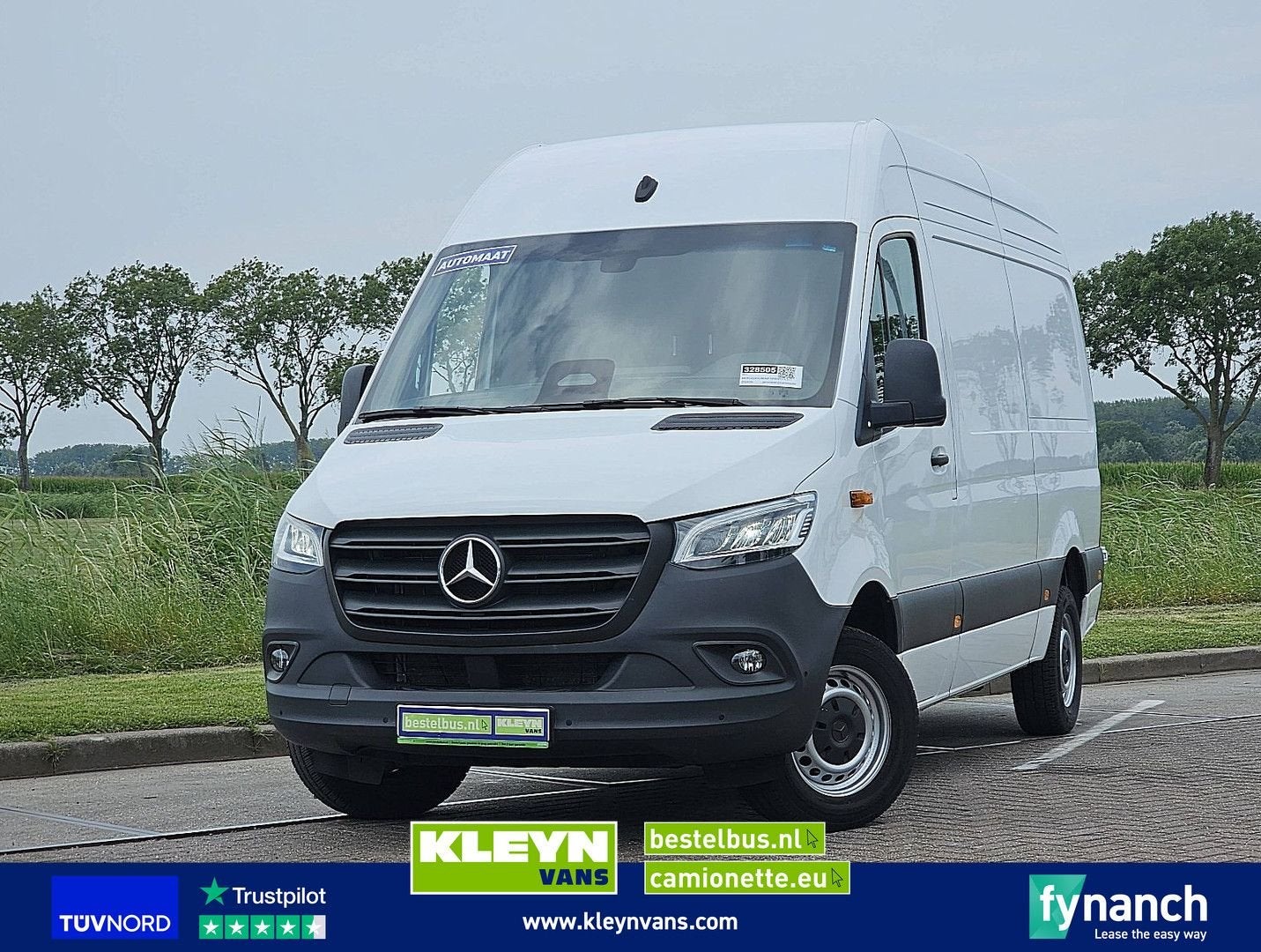 Mercedes-Benz SPRINTER 317 L2H2 LED RWD Mbux10, Automaat, Wit, Mercedes-Benz, Bedrijf