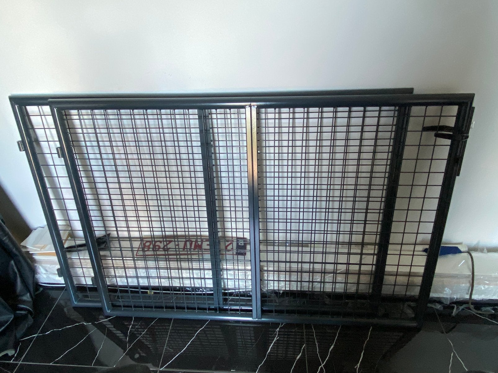 Tuinpoort 300cm breedt, Ophalen, Staal, Nieuw, 200 cm of meer