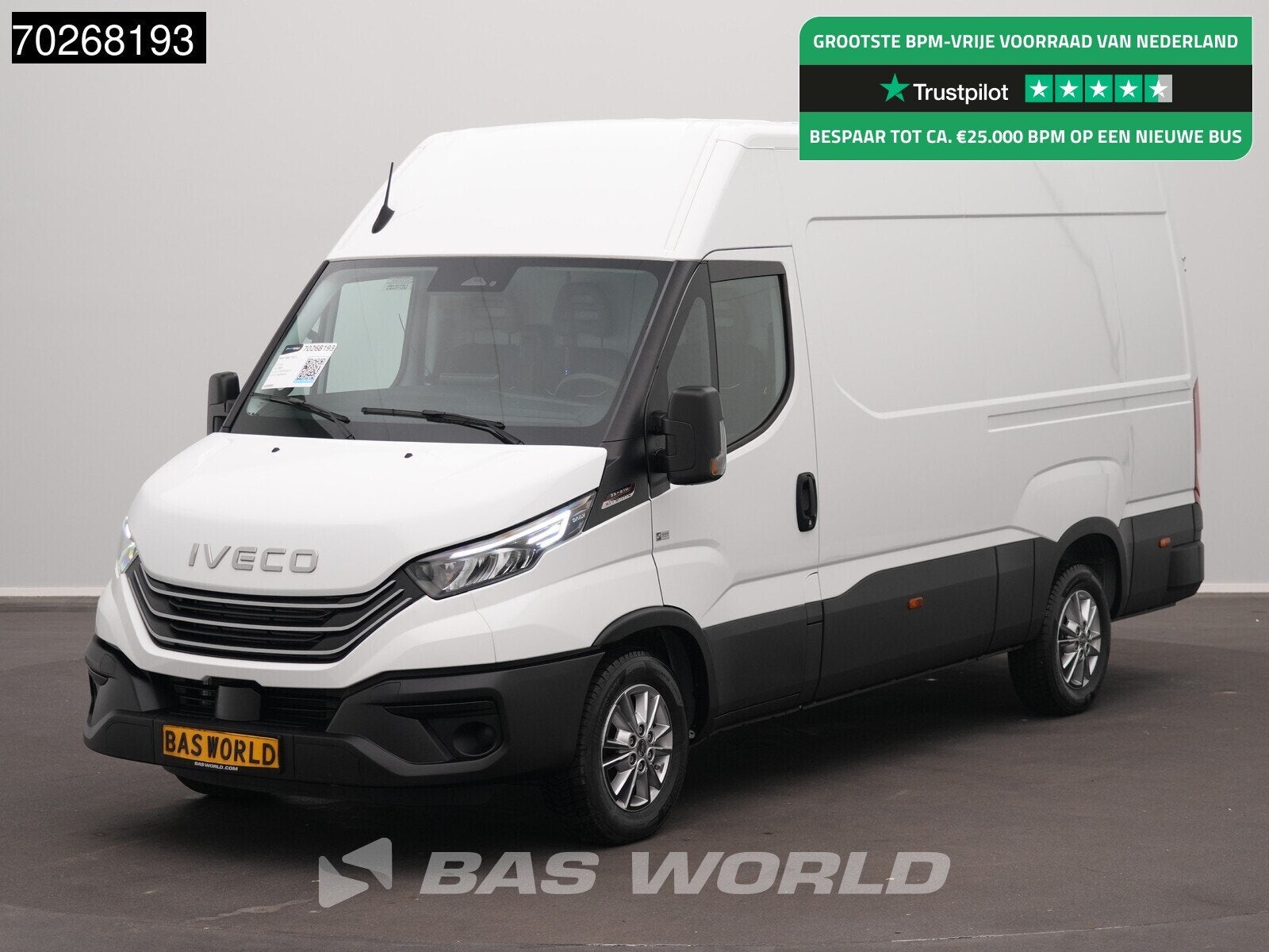 Iveco Daily 35S21 BPM VRIJ! 210PK 3.0L Automaat 2025 model L, Stof, Euro 6, 4 cilinders, Iveco