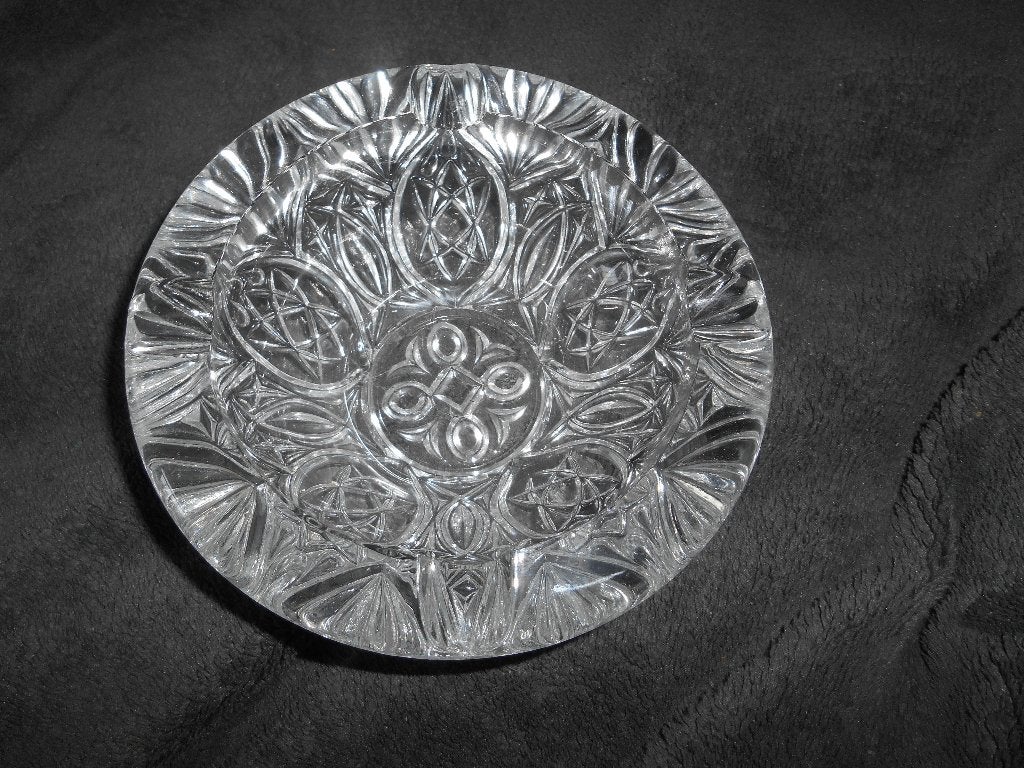 Cendrier en cristal taillé 14cm, Enlèvement ou Envoi
