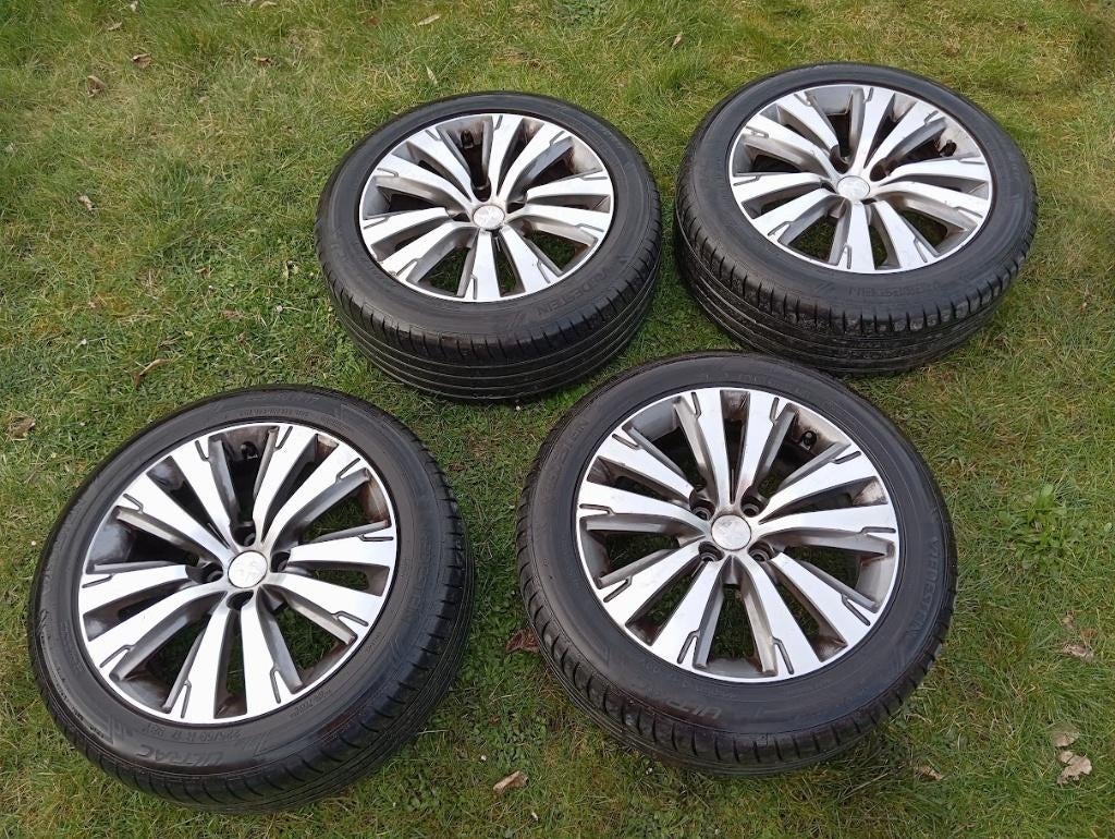 4 jantes 17 pouces Peugeot 3008, Ophalen, Gebruikt, Velg(en), 17 inch