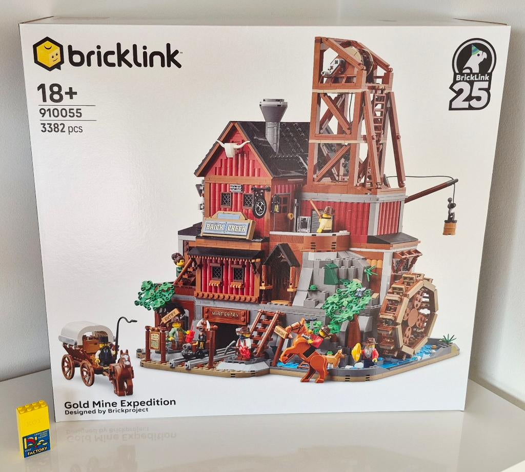 Lego 910055 Gold Mine Expedition, Overige thema's, Lego, Nieuw, Ophalen of Verzenden