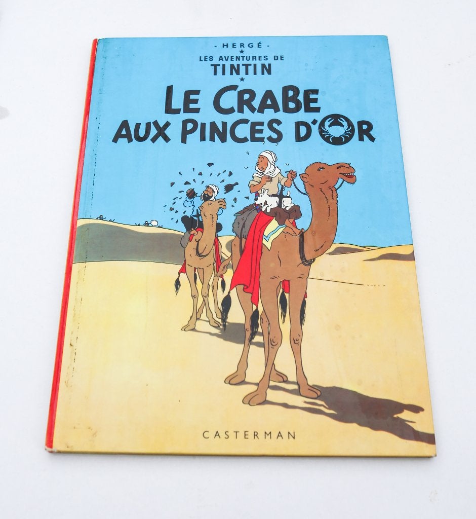 BD - Tintin - Le Crabe aux Pinces d'Or, Enlèvement ou Envoi