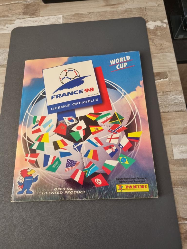 Coupe du monde France 1998 pannini complet, Enlèvement