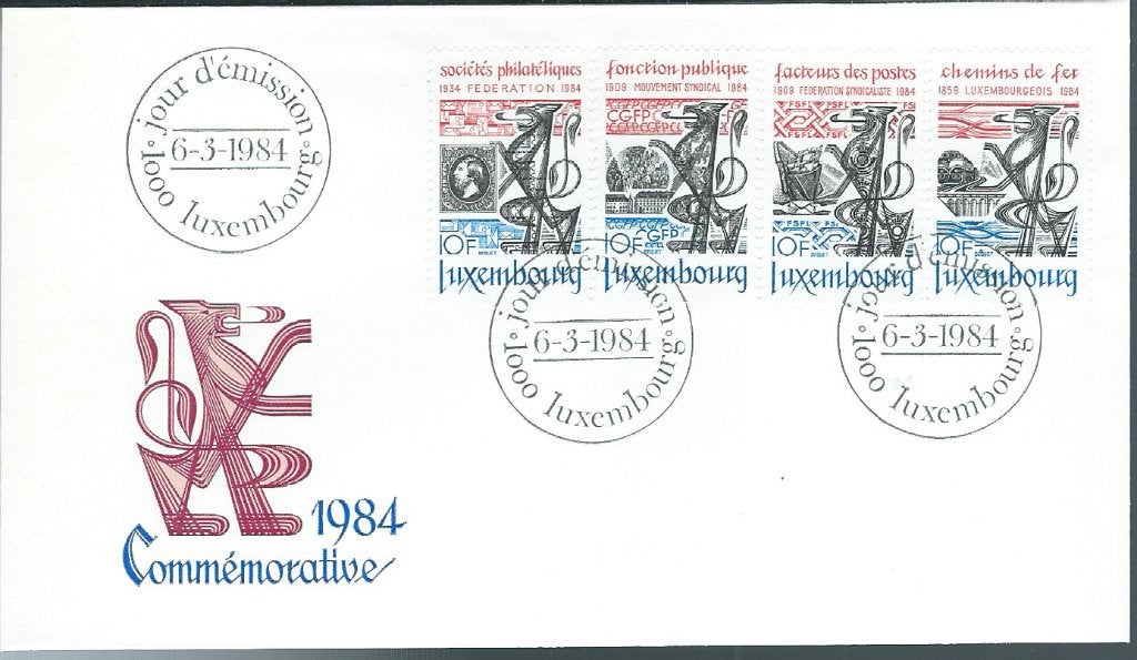 LUXEMBOURG, Timbres & Monnaies, Envoi, Luxembourg, Affranchi