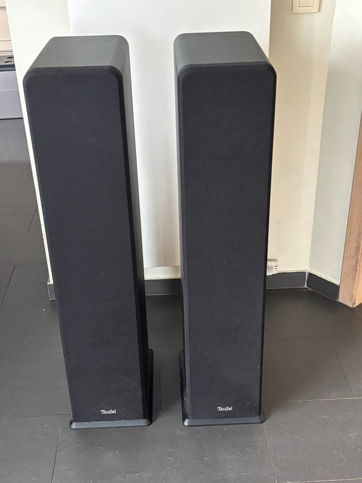 Teufel Ultima 40, Audio, Tv en Foto, Luidsprekerboxen, Vloerstaande luidspreker, Zo goed als nieuw, Ophalen, 150 watt of meer