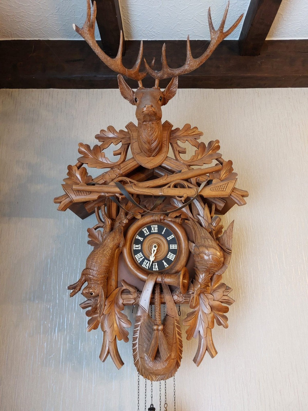 koekoeksklok, Antiek en Kunst, Ophalen