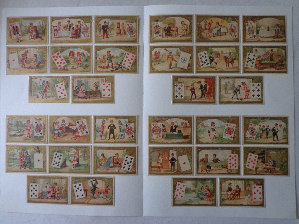32 chromolitho's Chocolat Guérin-Boutrot 1890-1900, Antiquités & Art, Art | Lithographies & Sérigraphies, Enlèvement ou Envoi