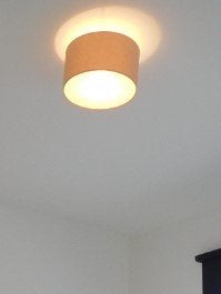 2 plafondlampen. gemakkelijk te bevestigen., Ophalen, Beige, Overige stijlen, Kunststof