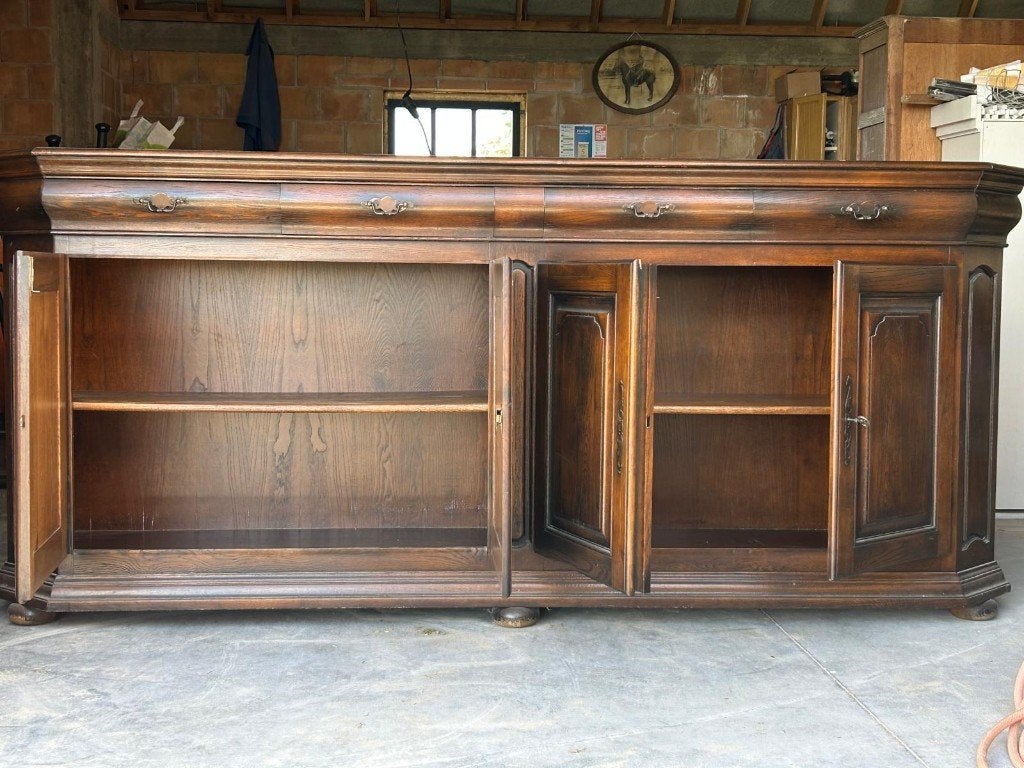 Landelijk antieke dressoirkast, Huis en Inrichting, Kasten | Dressoirs, Ophalen
