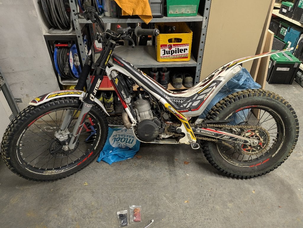 Cabestany d'essai Sherco ST300, Motos, Enlèvement, 1 cylindre