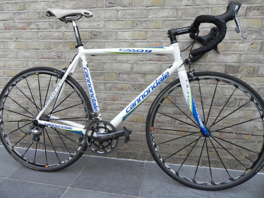 Racefiets Cannondale Caad 9 te koop in zeer goede staat, 28 inch, Gebruikt, Velgrem, Aluminium